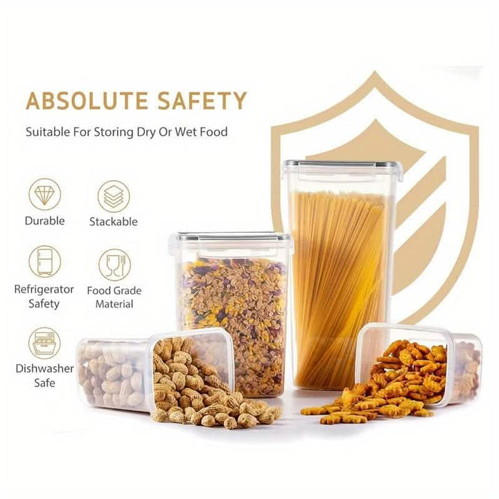 48-Piece Food Storage Container Set for Kitchen Organization