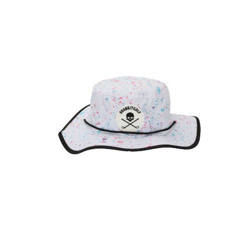 Shank it Golf White Paint Bucket Hat