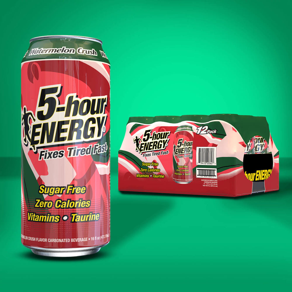 Extra Strength Watermelon Energy Drink 12-pack