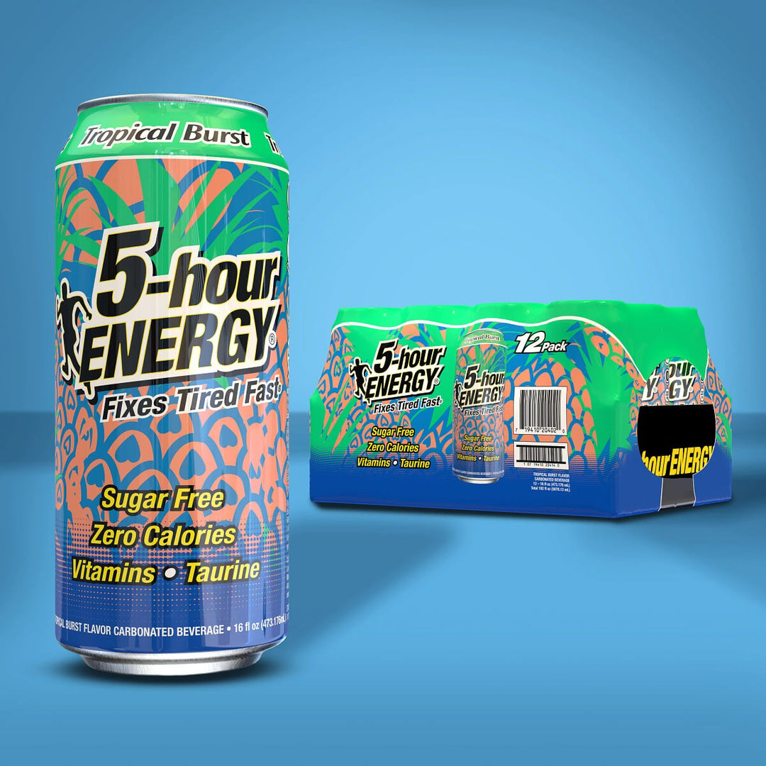 Tropical Burst 5-hour ENERGY Drink 12-pack – Ultimate Energy Boost