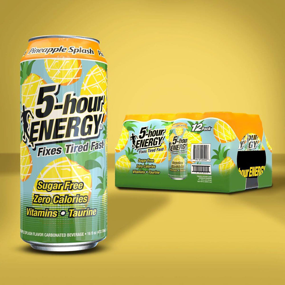 Pineapple Splash 5-hour ENERGY Drink - 12 Pack