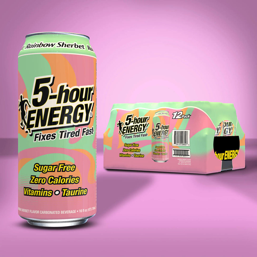 Rainbow Sherbet 5-hour ENERGY Drink - Extra Strength 12-pack