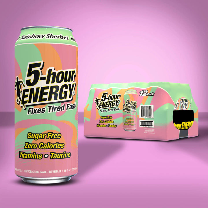 Rainbow Sherbet 5-hour ENERGY Drink - Extra Strength 12-pack