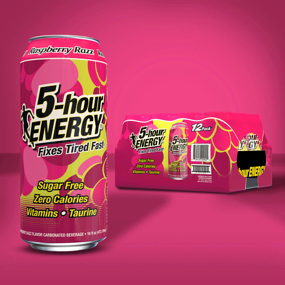 Raspberry Razz 5-hour ENERGY drink for Energy Boost