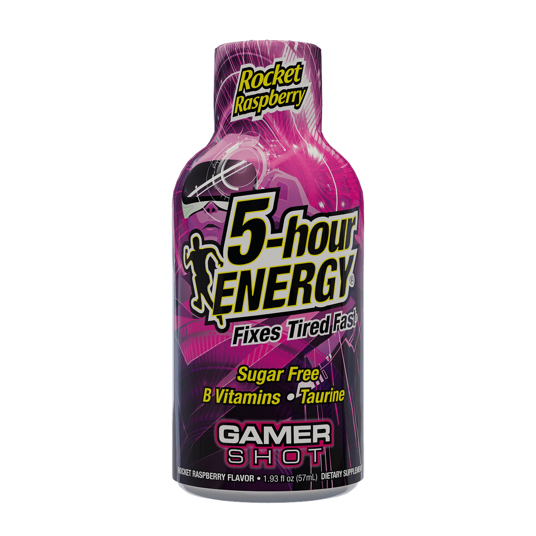 24 Pack Rocket Raspberry Energy Shots - 5-hour ENERGY