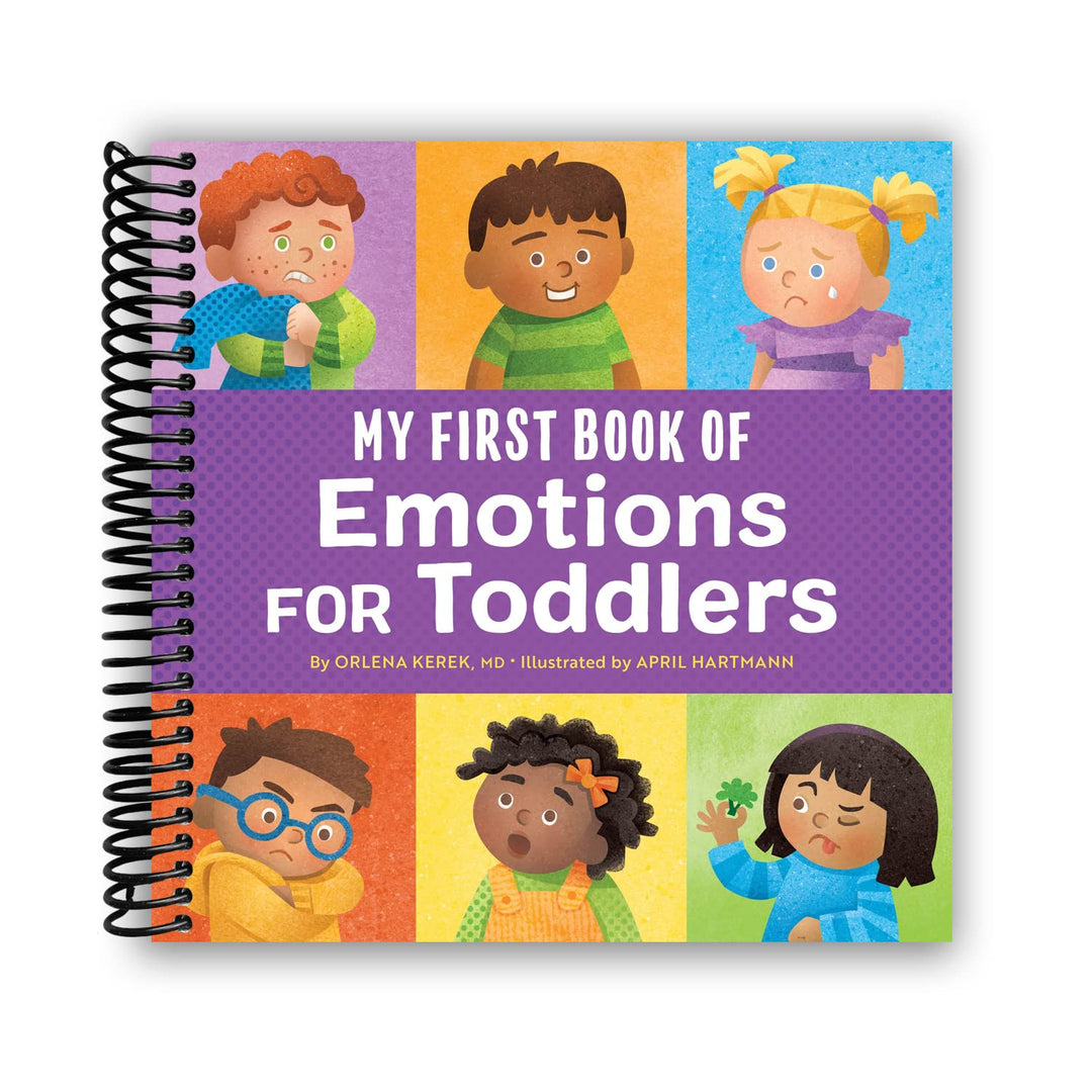 My First Book of Emotions for Toddlers Spiral Bound