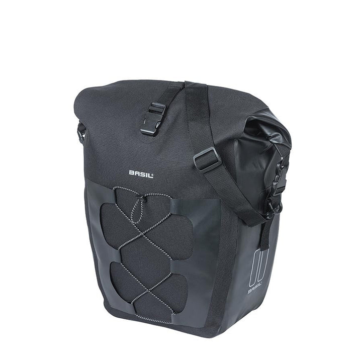 Basil, Navigator, Pannier, Single, 32L, Black