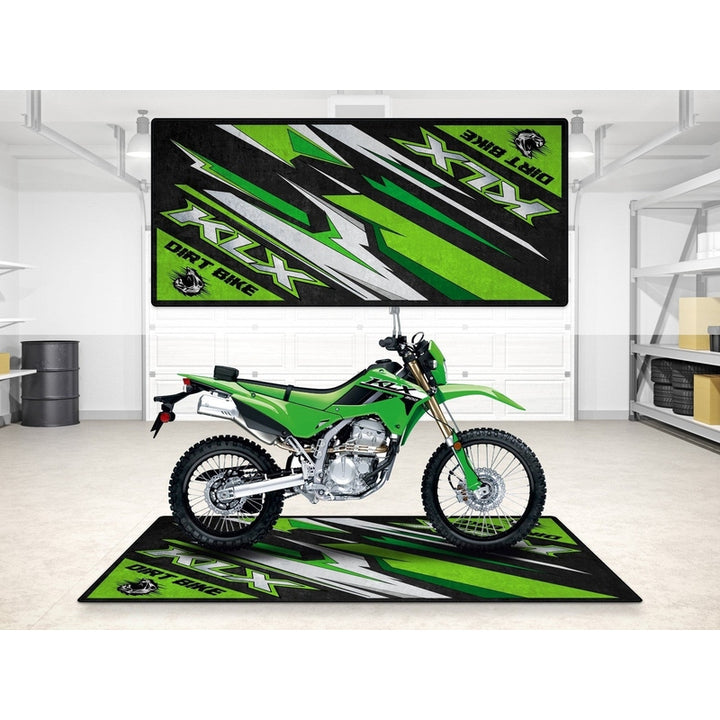 MPM Motorcycle Mat for Kawasaki KLX - MM7432