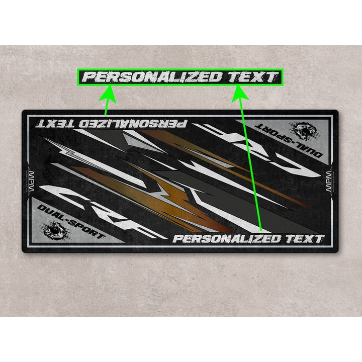 MPM Motorcycle Mat for Honda CRF - MM7457