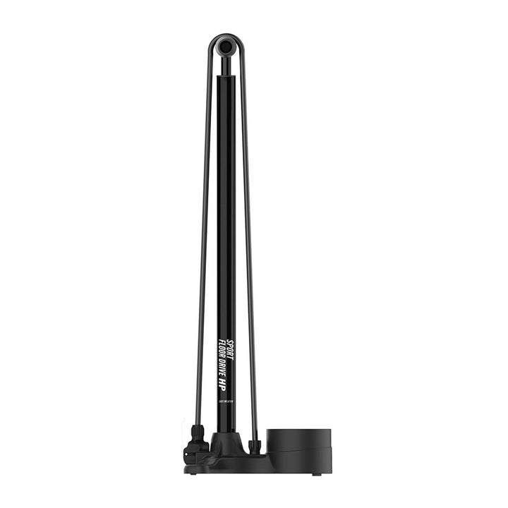 Lezyne Sport Floor Drive Floor Pump - 3.5" Gauge - ABS Pro Head, 220psi Flat Black