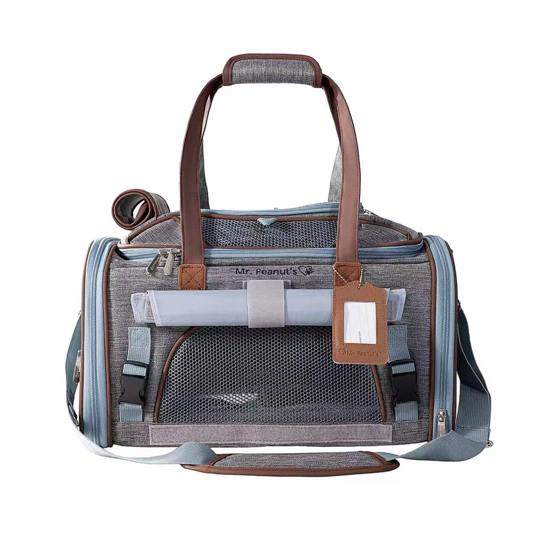 Mr. Peanut's Gold Series Standard Size Airline Compliant Expandable Pet Carrier