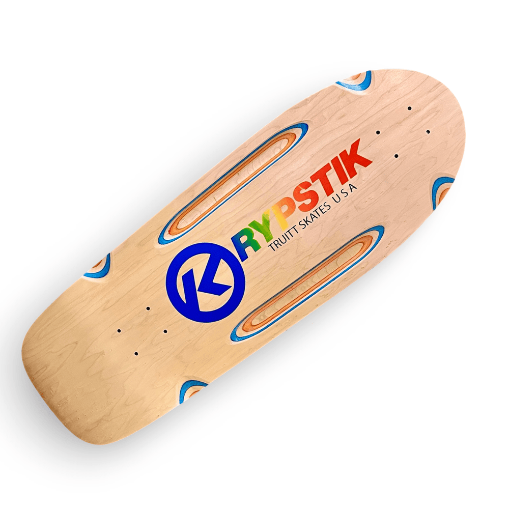 Krypstik Routed 10”x30” Limited Edition Deck HAND-PAINTED 1 of 10