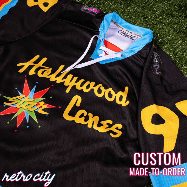 Big Lebowski Hollywood Star Lanes Hockey Jersey