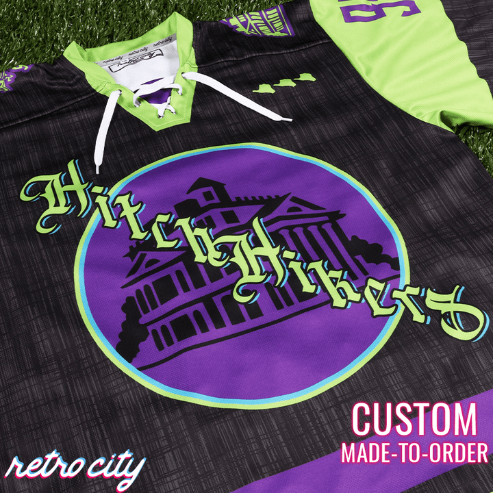 Haunted Mansion Hockey Jersey with Custom Personalization