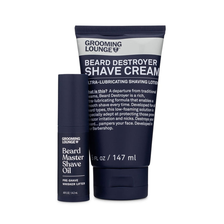 Grooming Lounge Oil & Cream Shaving Cocktail Set Save $7