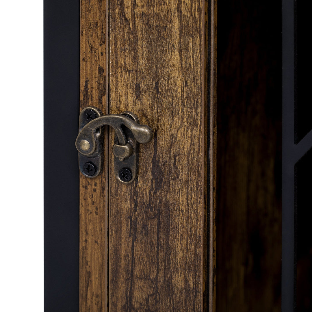 2 in 1 Pet Friendly Dog Crate Composite Desk Hutch