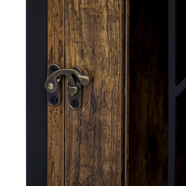 2 in 1 Pet Friendly Dog Crate Composite Desk Hutch