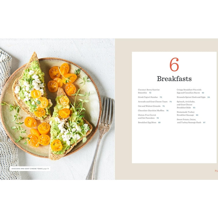 Diabetic Cookbook & Meal Plan Spiral Bound