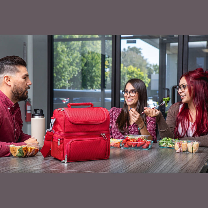 Picnic Time Pranzo Lunch Bag Cooler with Utensils