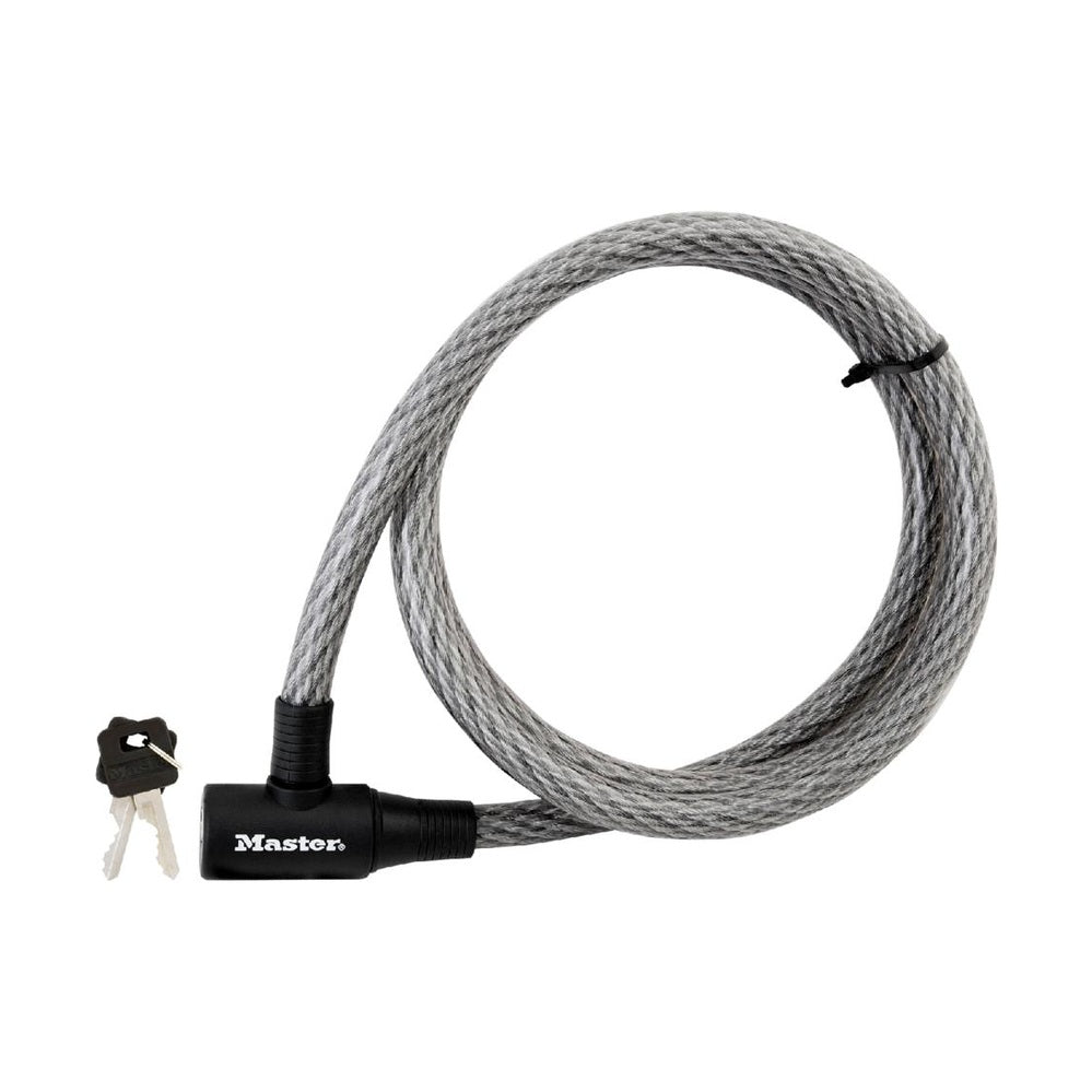 MotoTote Masterlock Locking Cable with Key – 6’L x 5/8” W