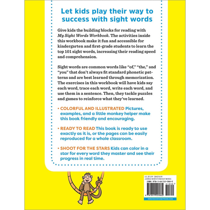 My Sight Words Workbook: 101 High-Frequency Words Plus Games & Activities! Spiral Bound