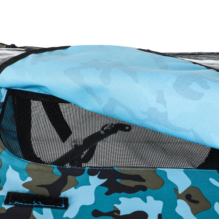 Outdoor Heavy Duty Collapsible Pet Bike Trailer with 16-Inch Wheels