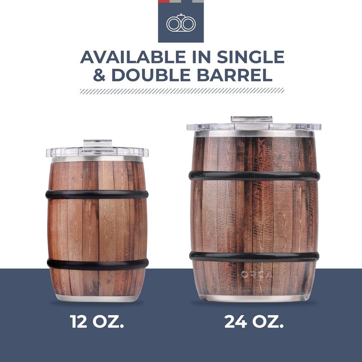 TRAPSKI DOUBLE BARREL™ 24OZ TUMBLER