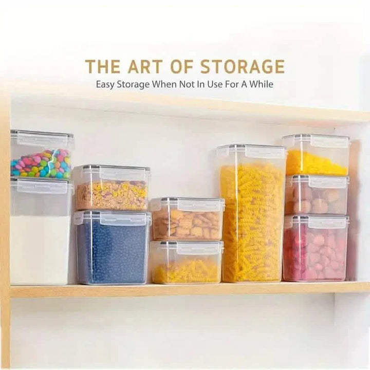48-Piece Food Storage Container Set for Kitchen Organization