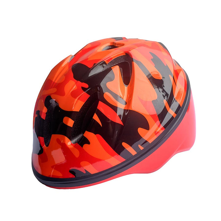 EVO, Beep Beep, Helmet, Orange Camo, 44 - 50cm