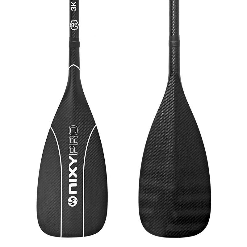 NIXY 3-Piece Adjustable 100% 3K Carbon Fiber SUP Pro Paddle