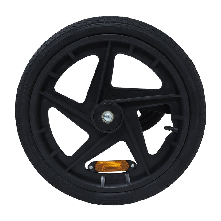 Outdoor Heavy Duty Collapsible Pet Bike Trailer with 16-Inch Wheels