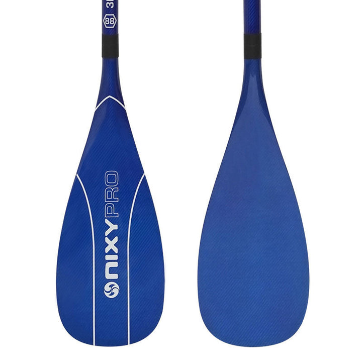 NIXY 3-Piece Adjustable 100% 3K Color Carbon Fiber SUP Pro Paddle