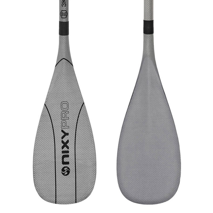 NIXY 3-Piece Adjustable 100% 3K Color Carbon Fiber SUP Pro Paddle