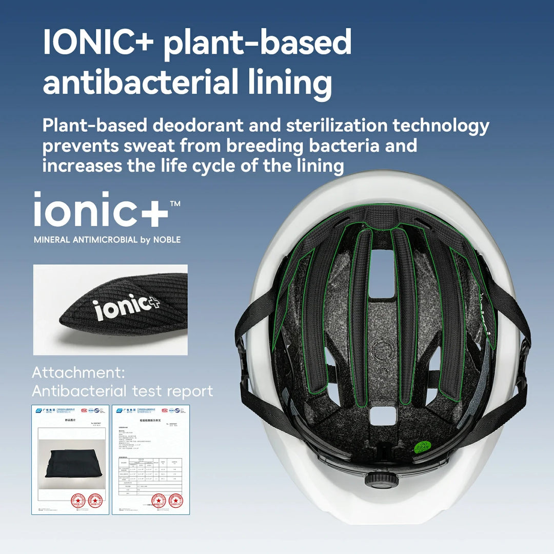 Carbon Fiber Cycling Helmet with Antibacterial Lining