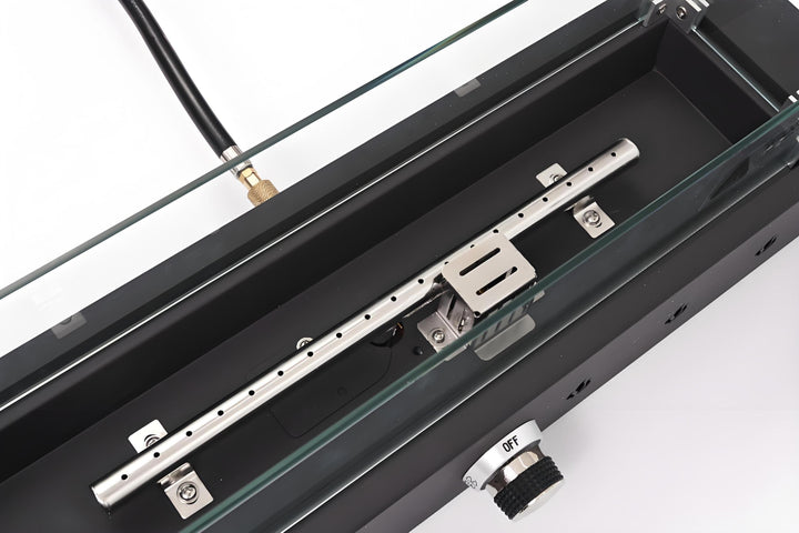 28-Inch Rectangle Fire Pit with Propane Heating