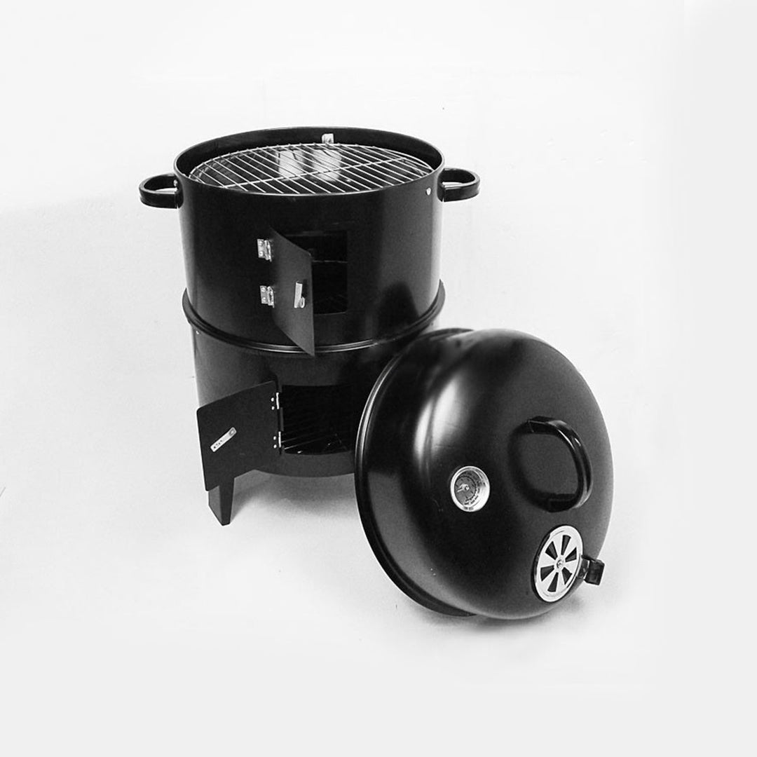 Double-Layer Charcoal Grill Stove for Outdoor Cooking