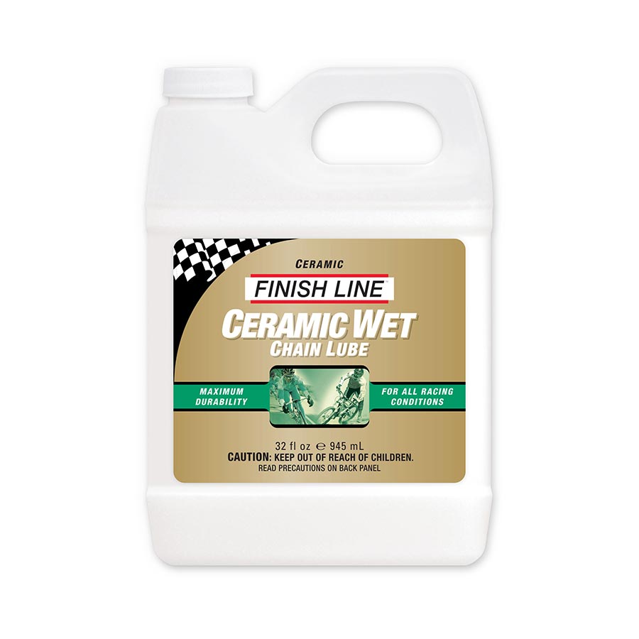 Finish Line, Ceramic Wet Lube, Lubricant, 32oz