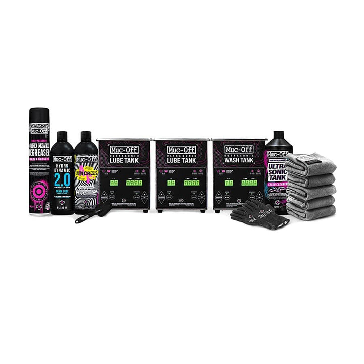 Muc-Off Ultrasonic Optimization Bundle Chain Cleaning Tank Kit