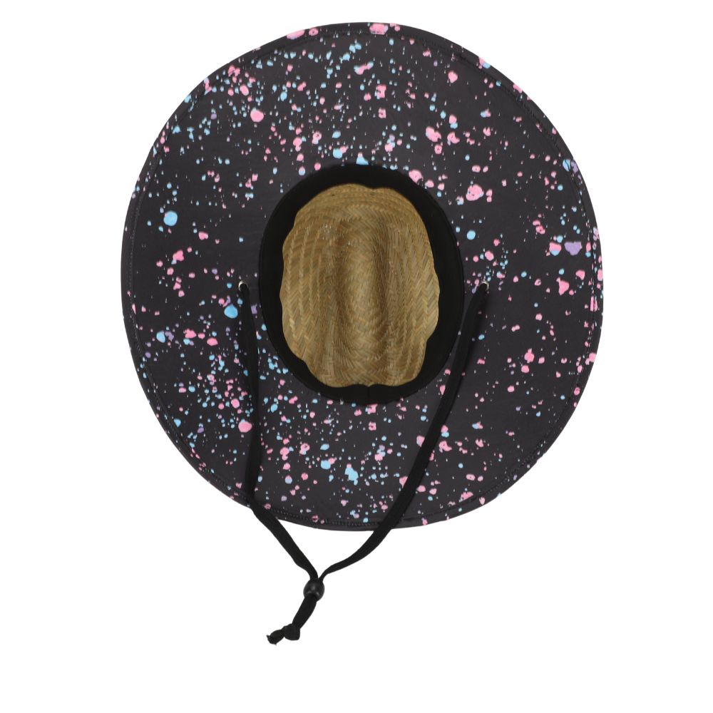 Shank it Golf Straw Paint Splatter Hat