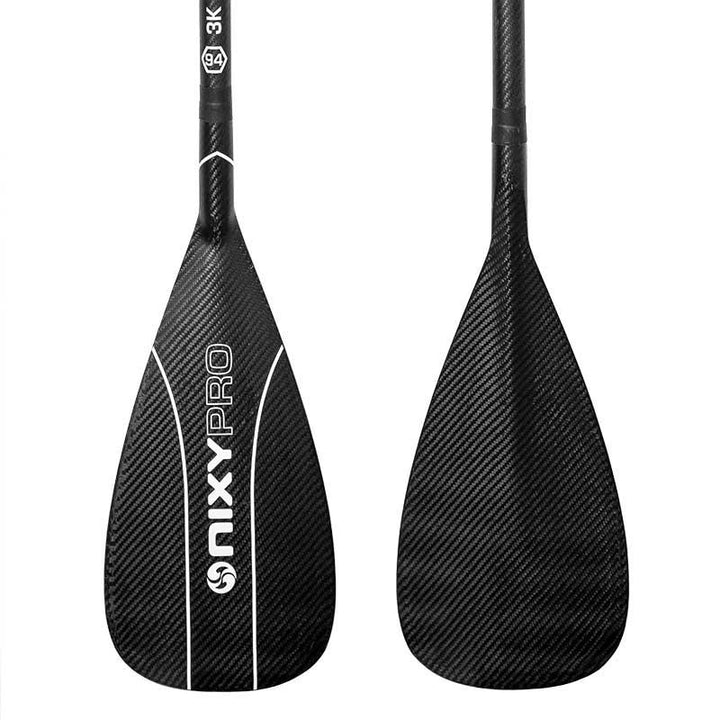 NIXY 3-Piece Adjustable 100% 3K Carbon Fiber SUP Pro Paddle