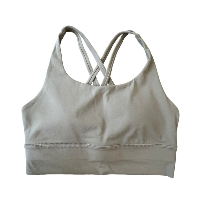 Emerald Longline Sports Bra - Moonstone