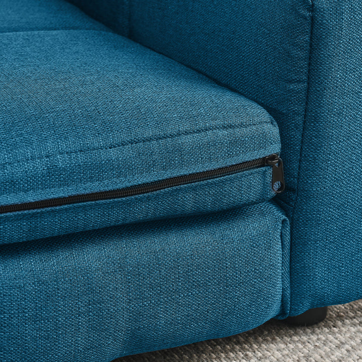 Soft and Comfortable Pet Bed for Big and Oversized Dogs - Dark Blue