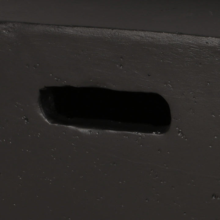 29 Inch Square Wood-Burning Fire Pit for Outdoor Spaces