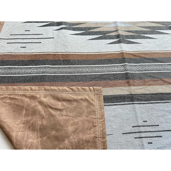 West Path Canvas Camping Blanket - Waxed Canvas Outdoor Blanket / Bushcraft Blanket