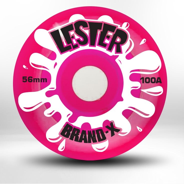 Lester Kasai Transparent Skateboard Wheels 56mm/100a