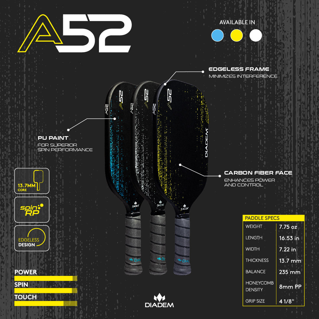 Diadem Sports A52 Pickleball Paddle