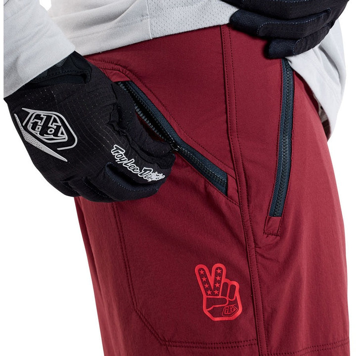 Troy Lee Designs Skyline Trail Shorts – Mono Oxblood