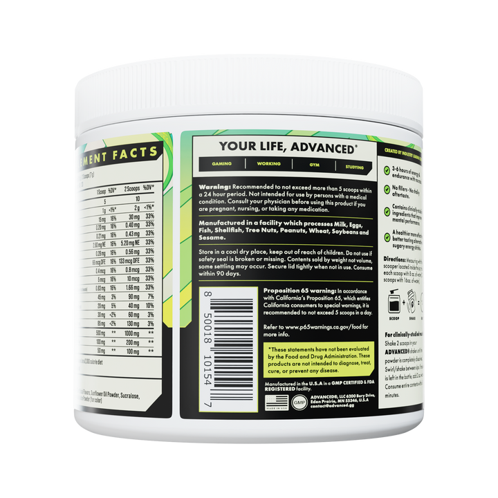 ADVANCED Melon Cream Pop Drink Mix