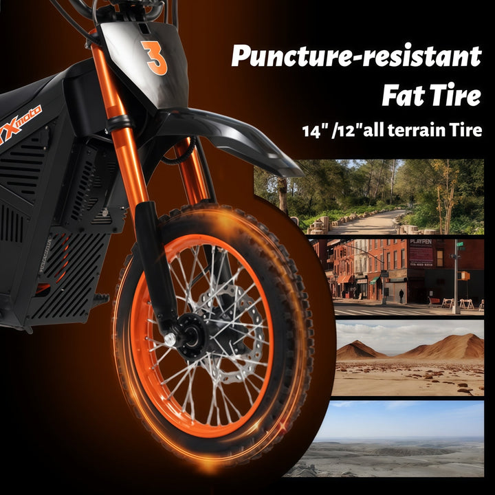 3000W Electric Dirt Bike for Off-Road Adventures