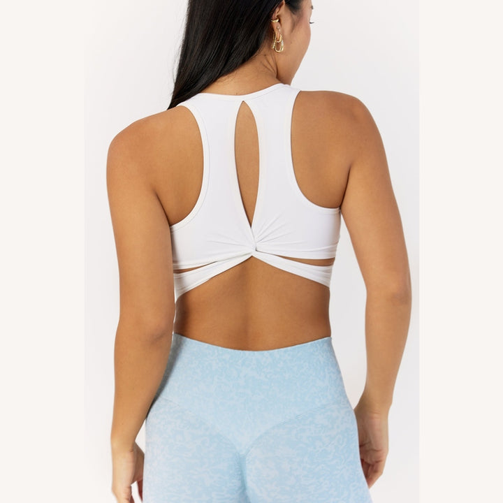 Astoria LIVE LUXE Square Neck Crop - White